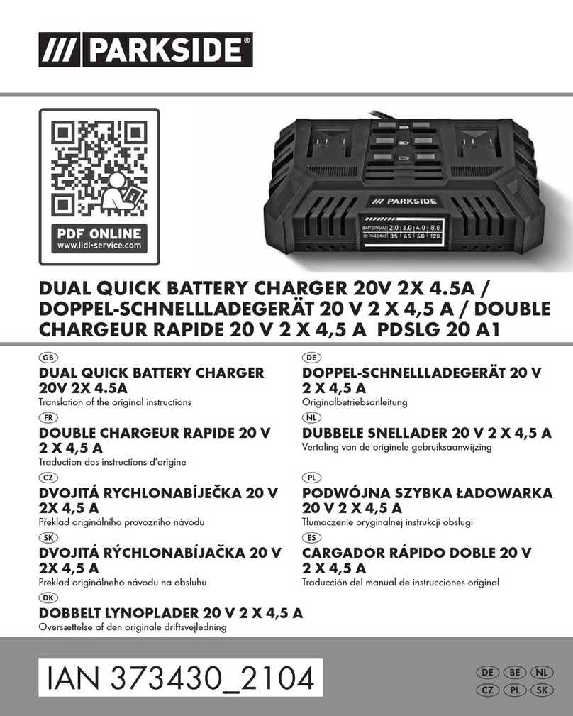 Parkside 373430 2104 instructions
