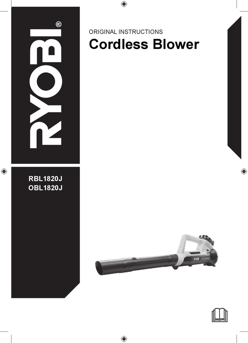 Ryobi RBL1820J User manual