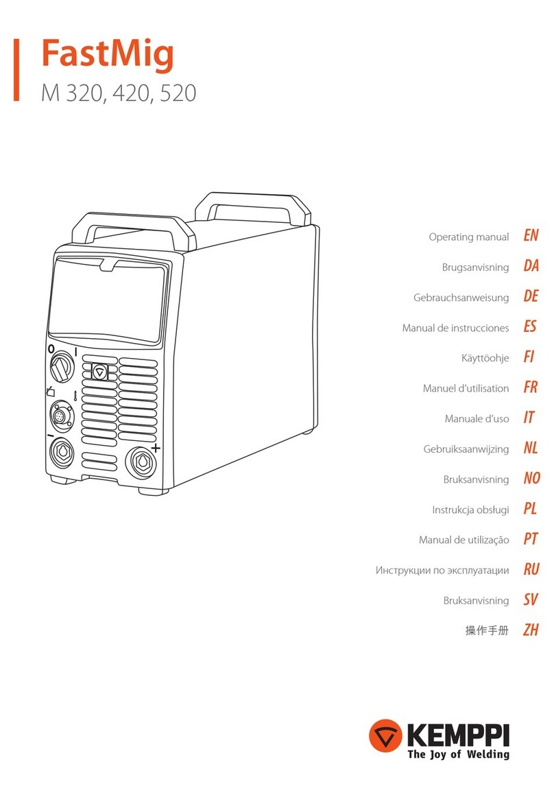 Kemppi M 420 User manual