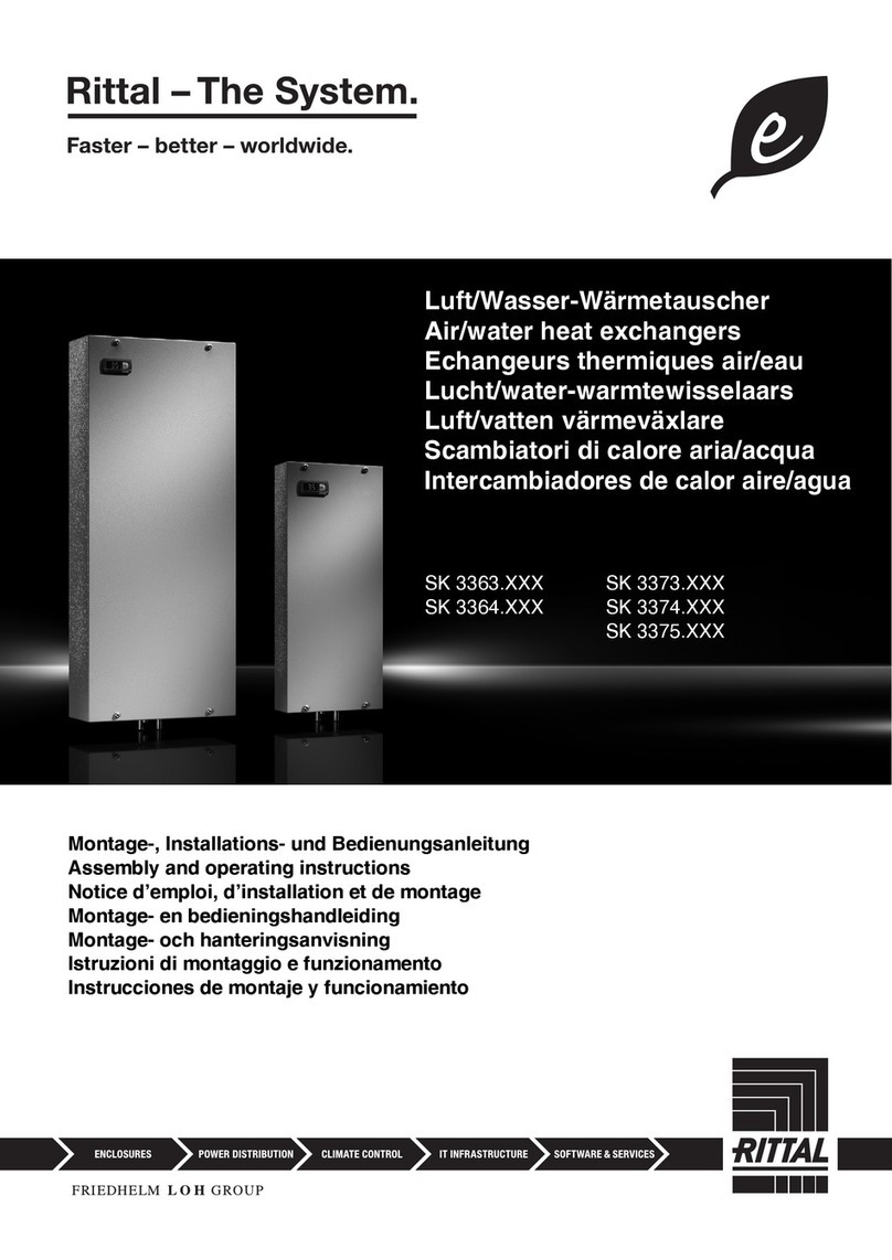 FRIEDHELM LOH Rittal SK 3363 Series Assembly and operating instructions FRIEDHELM LOH Rittal SK 3363 Series Assembly and operating instructions