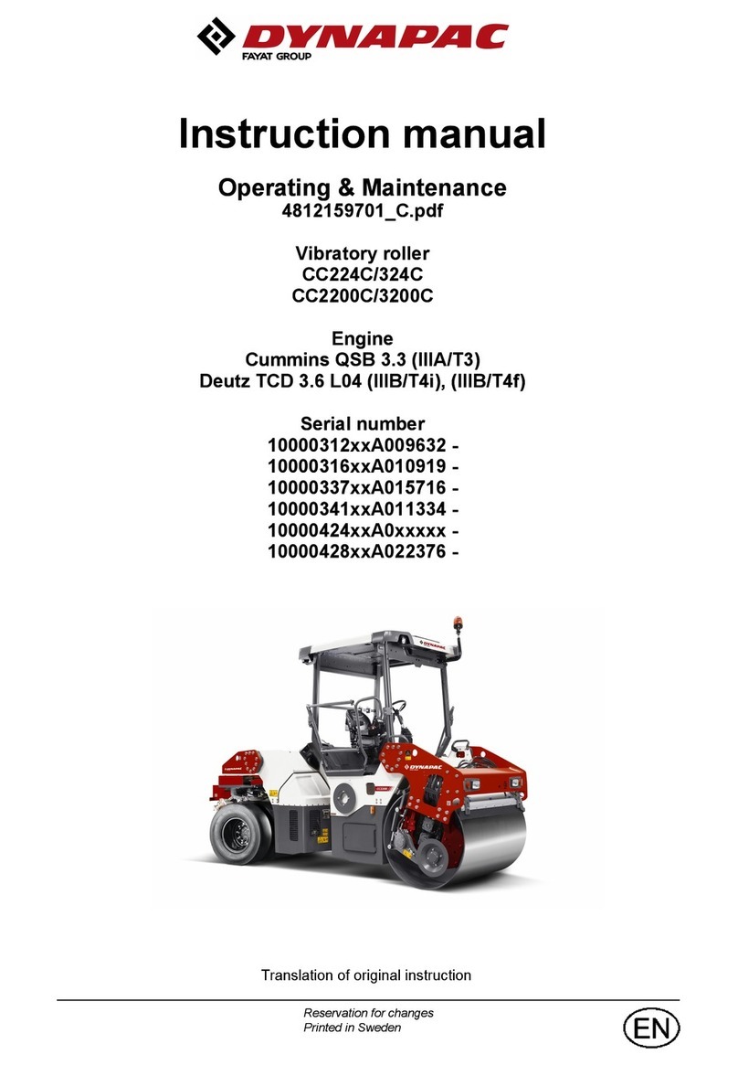 Dynapac CC224C User manual