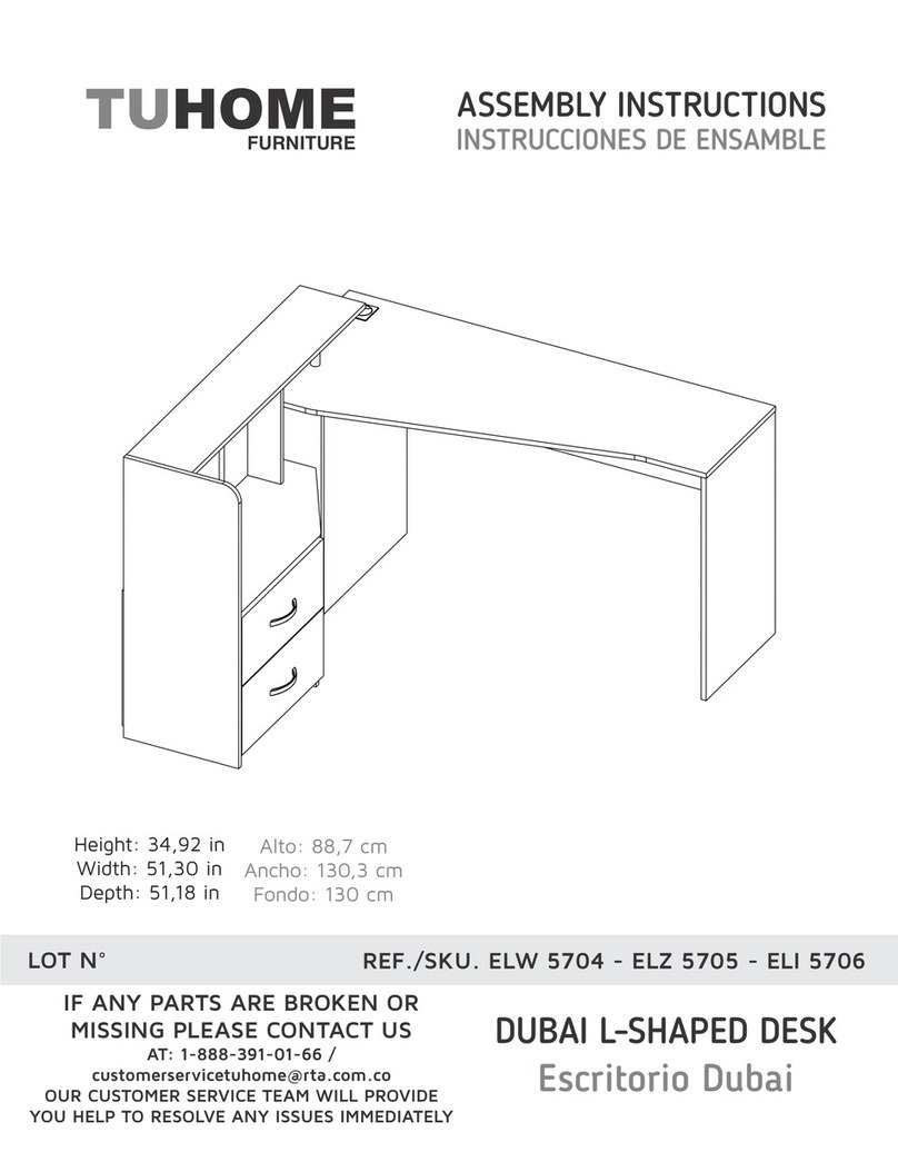 TUHOME Furniture DUBAI ELW 5704 User manual