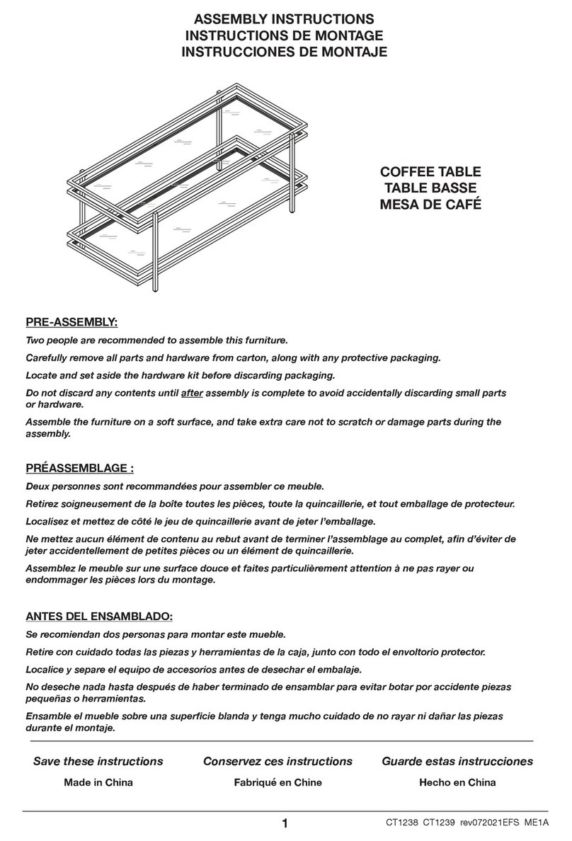 Hailey Home CT1238 User manual