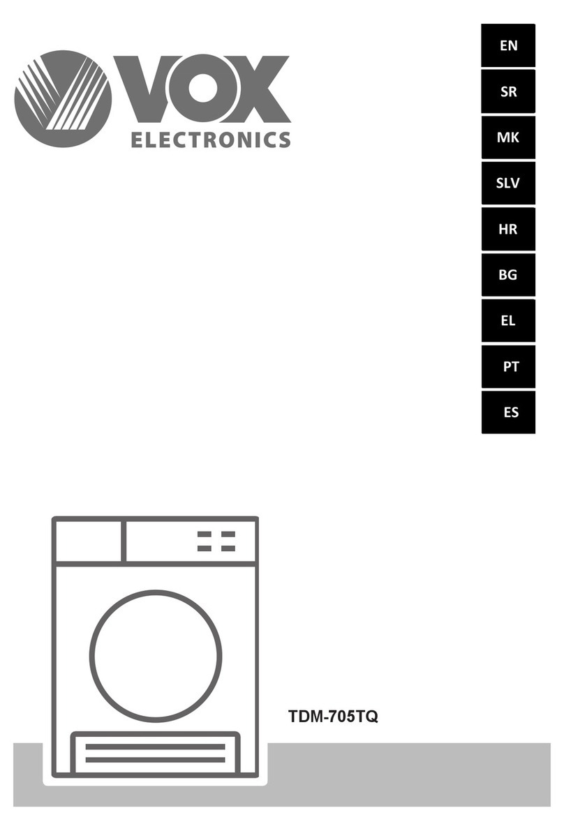 VOX electronics TDM-705TQ user manual VOX electronics TDM-705TQ user manual