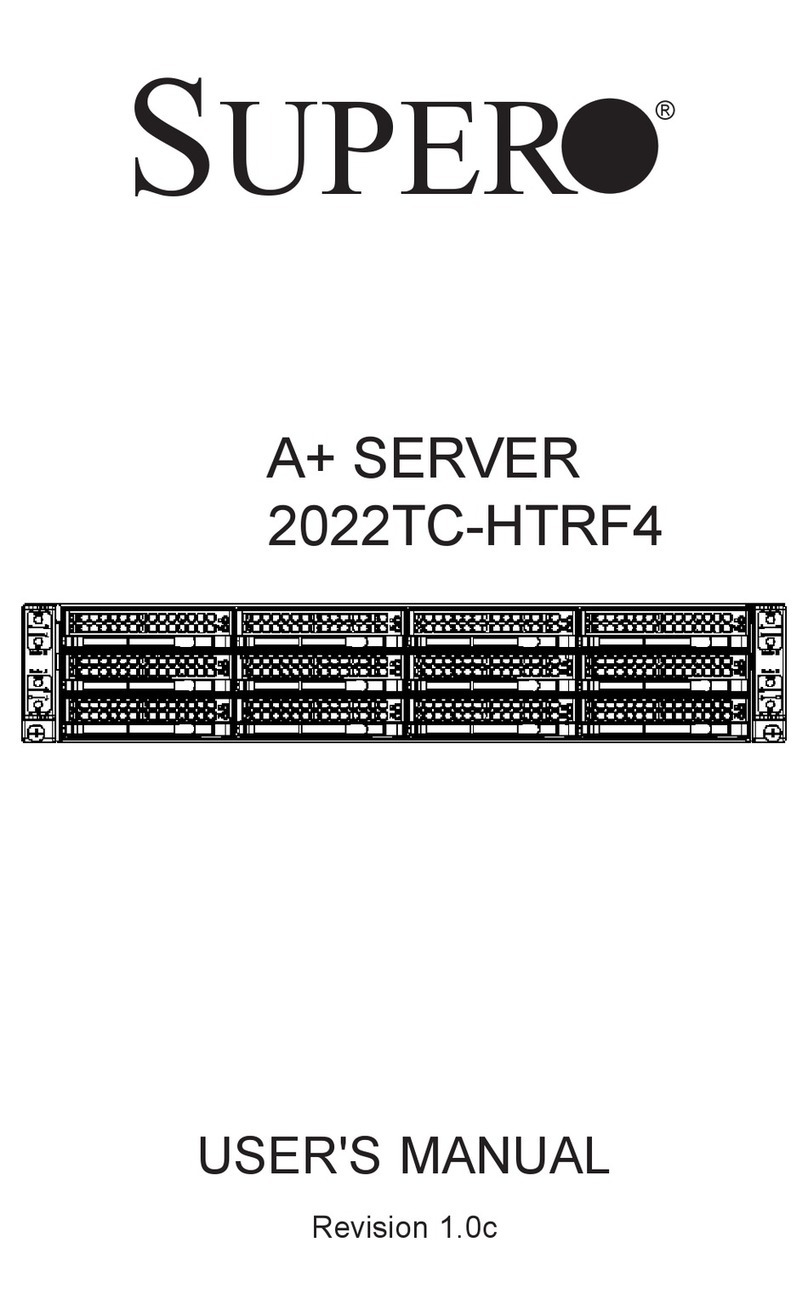 Supero A+ 2022TC-HTRF4 User manual Supero A+ 2022TC-HTRF4 User manual