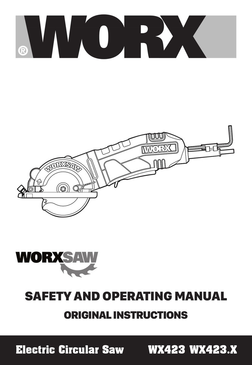 Worx WX423.X User manual
