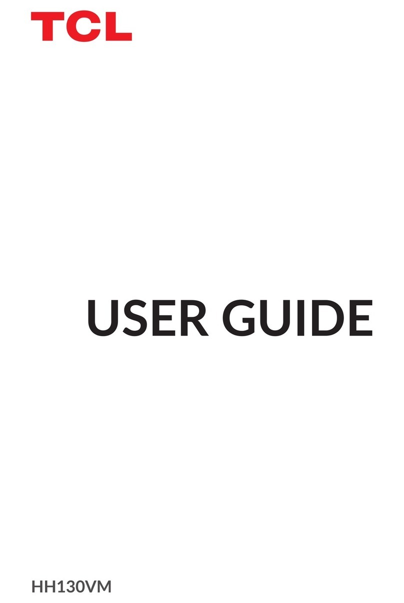 TCL HH130VM User manual