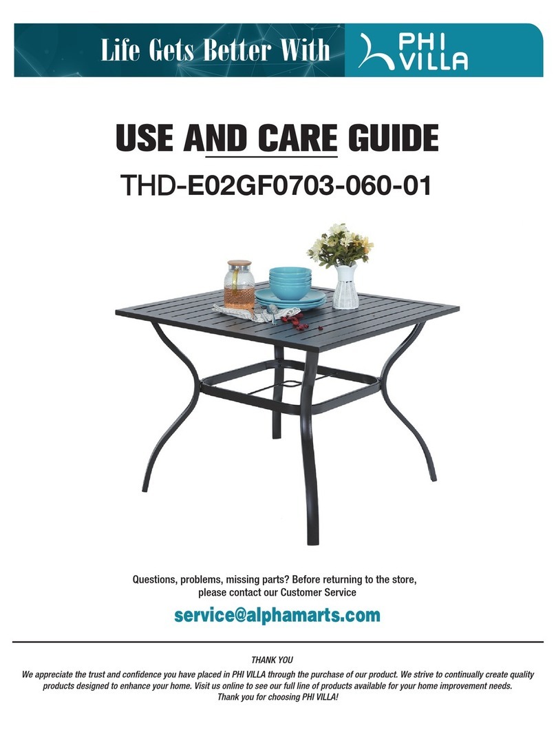 PHI VILLA THD-E02GF0703-060-01 User manual