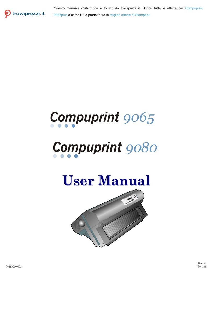 Compuprint 9065plus User manual