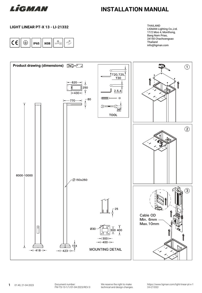 LIGMAN LI-21332 User manual