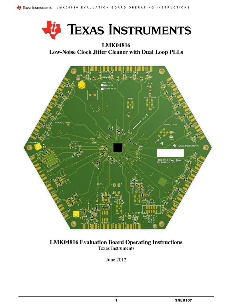 Texas Instruments LMK04816 operating instructions