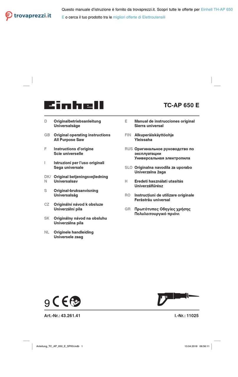 EINHELL TH-AP 650 E User manual