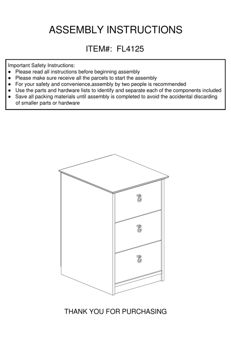 Saint Birch FL4125 Assembly instructions
