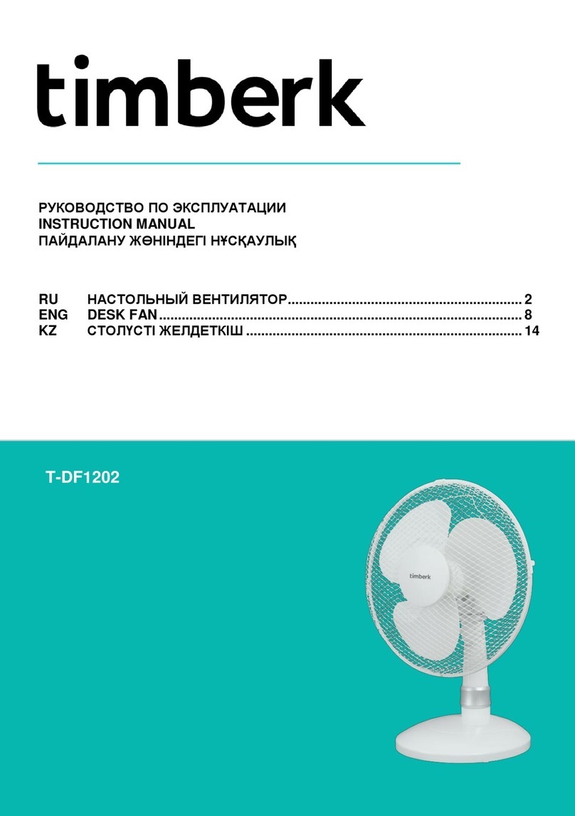 Timberk T-DF1202 User manual
