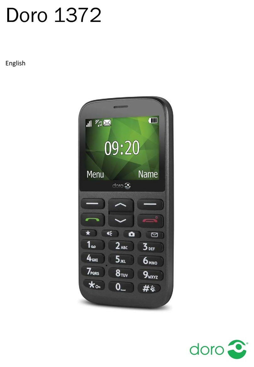 Doro 1372 manual