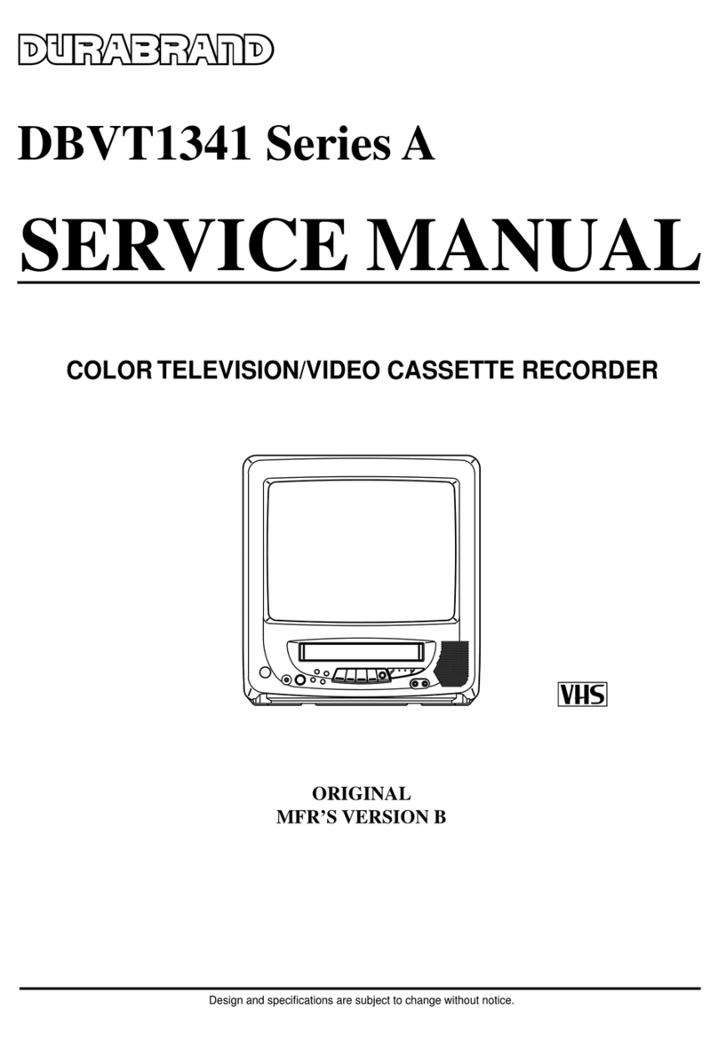 Durabrand DBTV1341 Series User manual