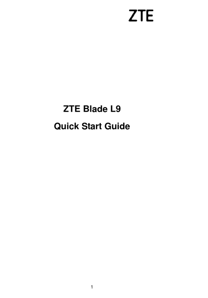 Zte BLADE L9 User manual