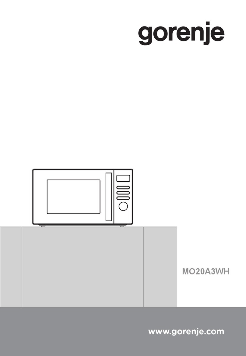 Gorenje MO20A3WH User manual