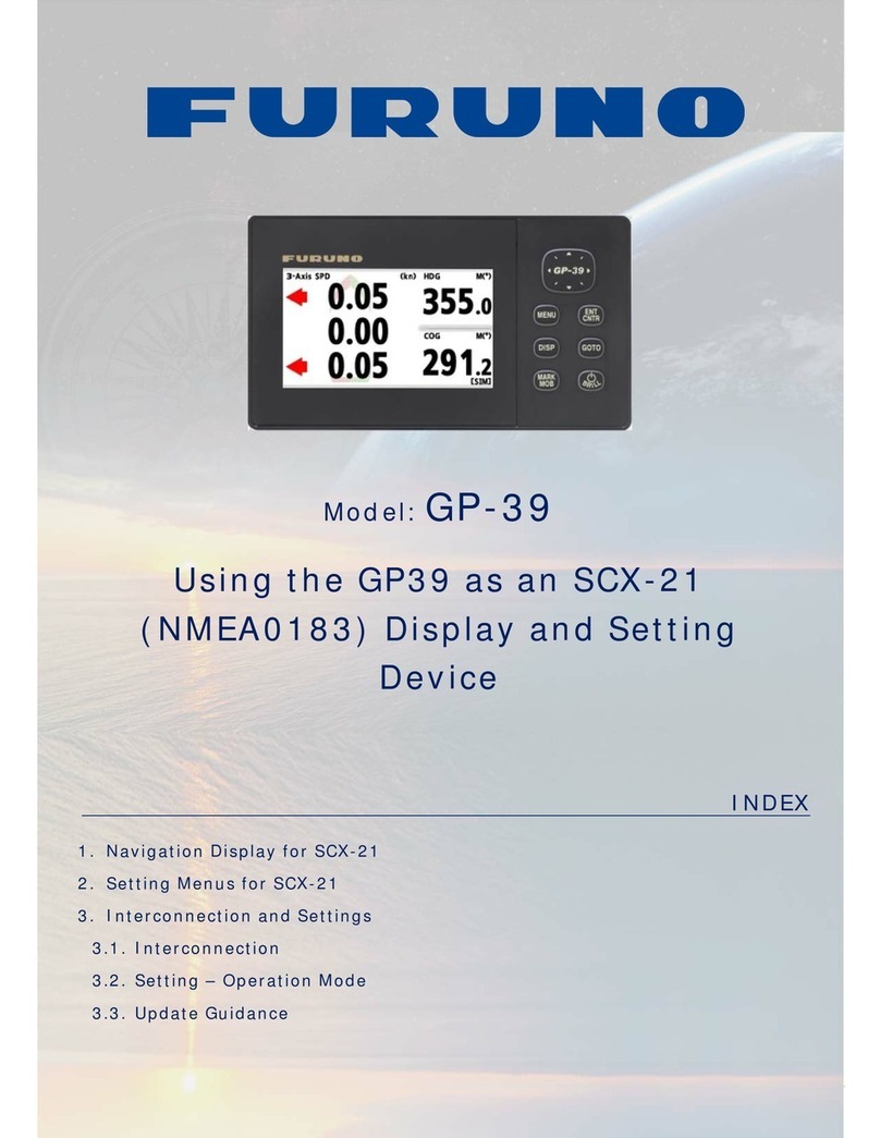 Furuno GP-39 User manual Furuno GP-39 User manual