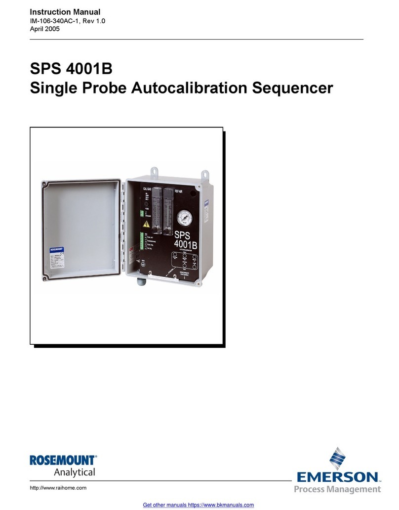 Emerson SPS 4001B User manual