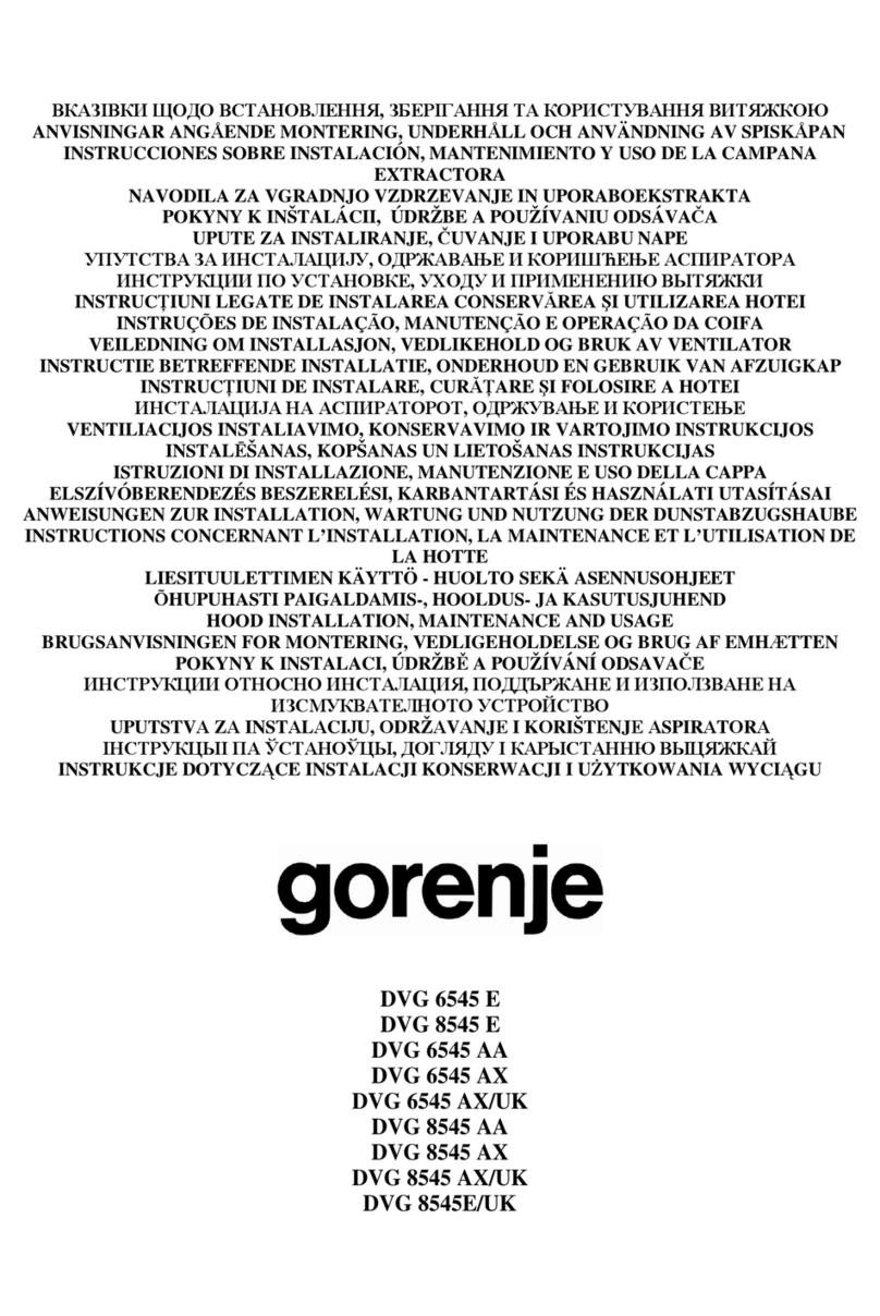 Gorenje DVG 6545 E User manual