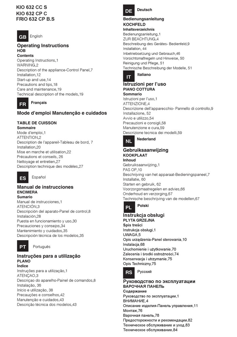 Whirlpool KIO 632 CC S User manual