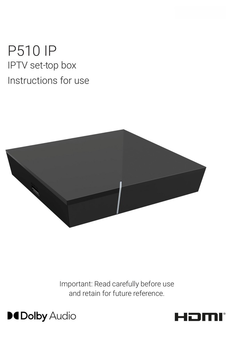 Ocilion IPTV Technologies P510 IP Instructions for use