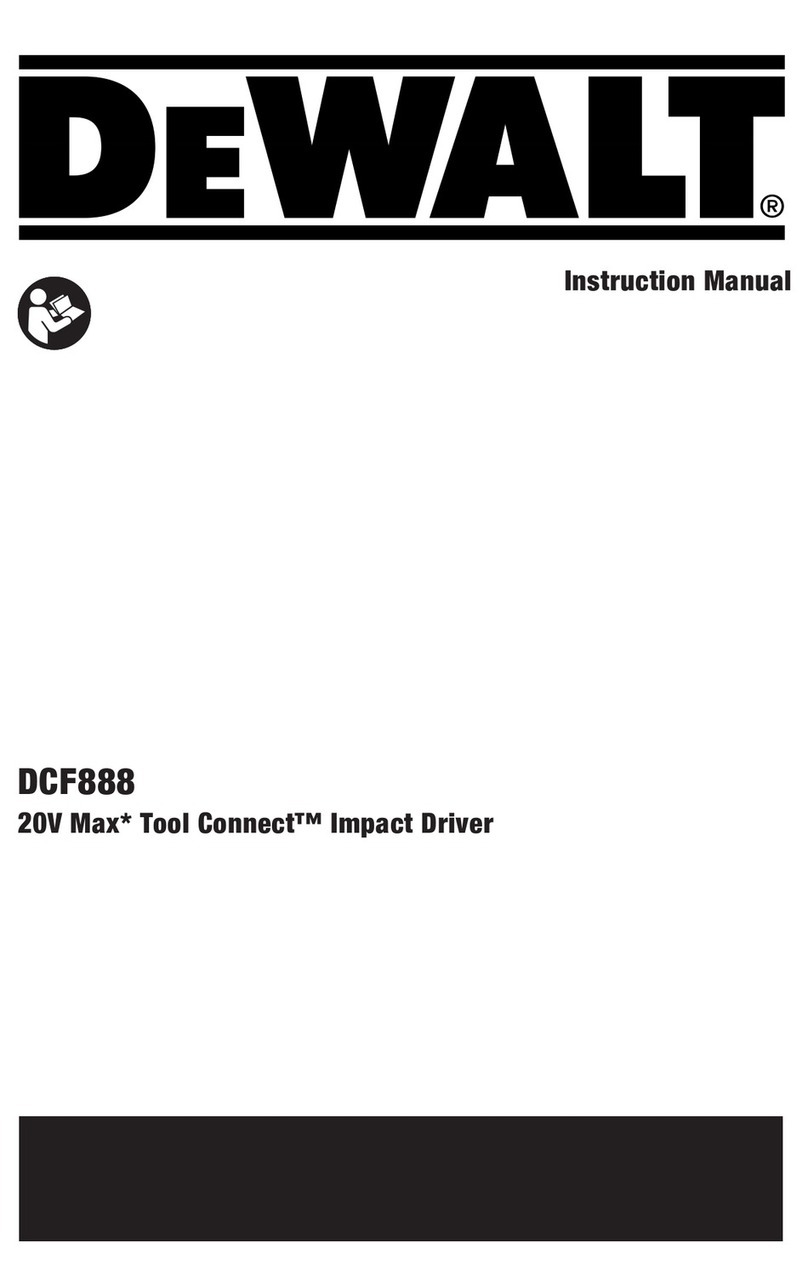 DeWalt DCF888B instruction manual