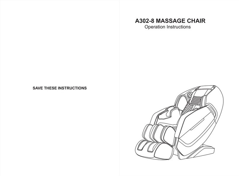 Rest Lords A302 Operation instructions