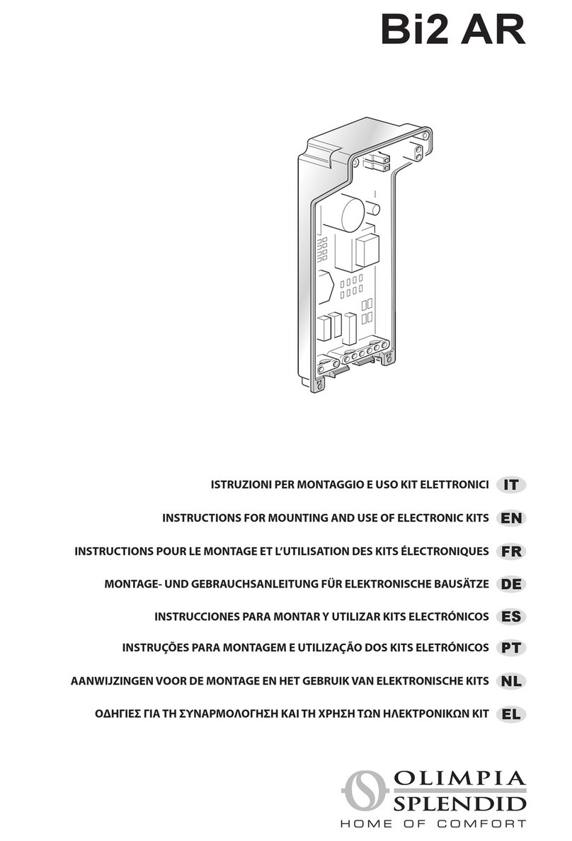Olimpia splendid Bi2 AR Instructions for mounting and use