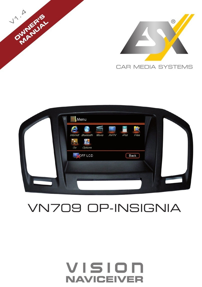 ESX VN709 OP-INSIGNIA User manual
