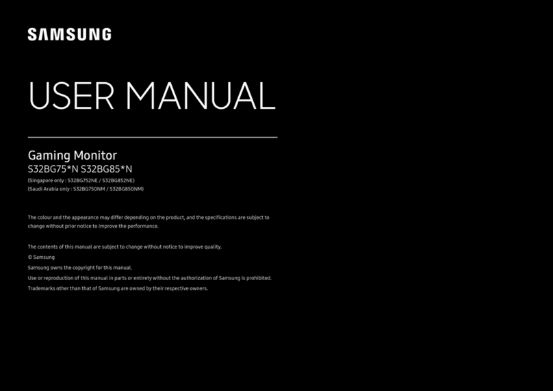 Samsung S32BG75 N Series User manual