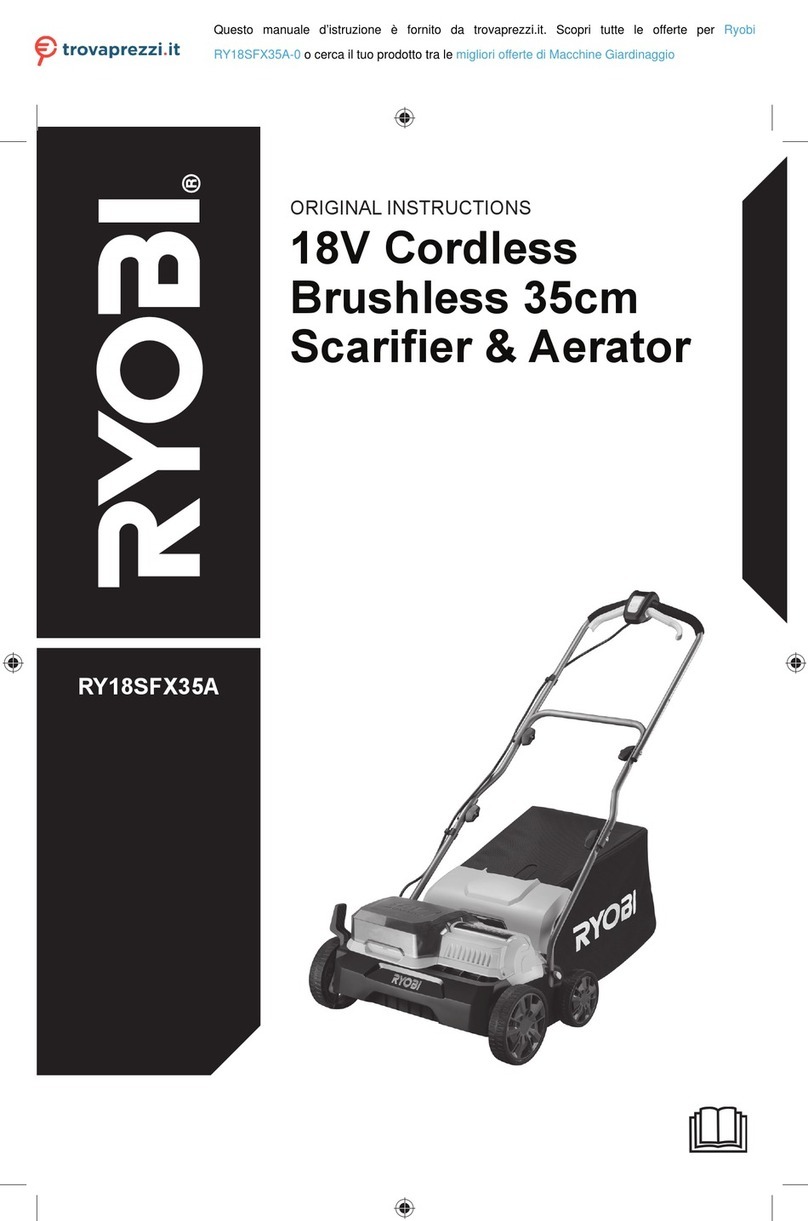 Ryobi RY18SFX35A-0 Original instructions