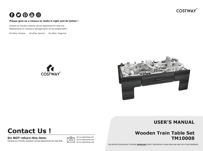 Costway TM10008 User manual