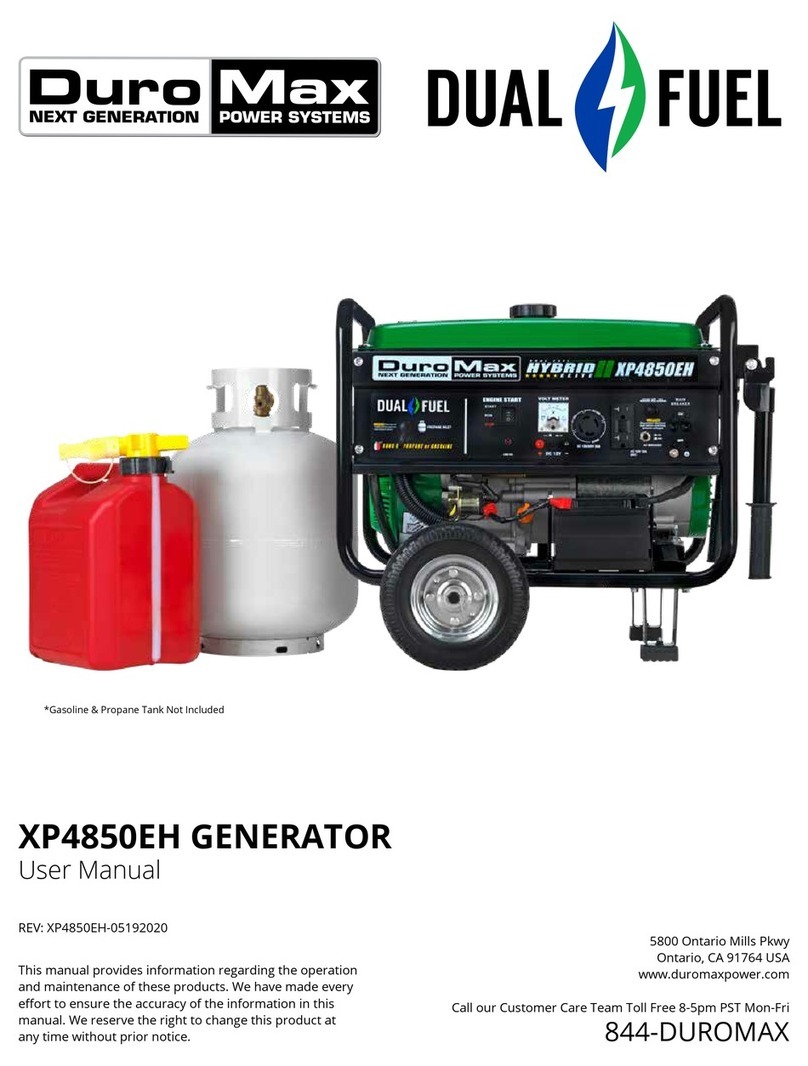 DUROMAX HYBRID II XP4850EH user manual