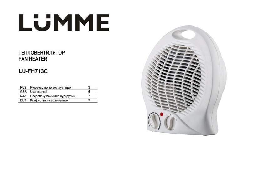 Lumme LU-FH713C User manual