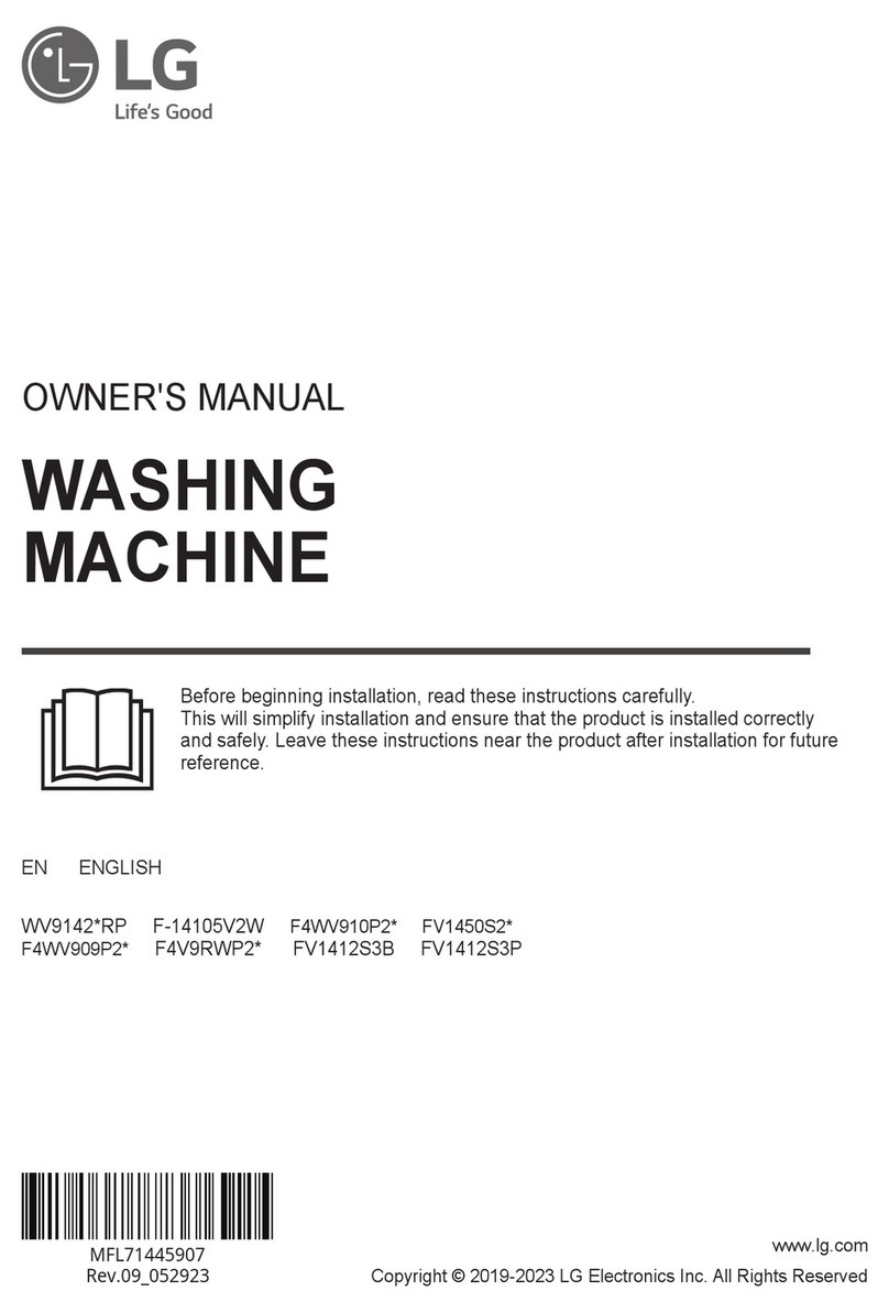 LG FV1412S3B owner's manual