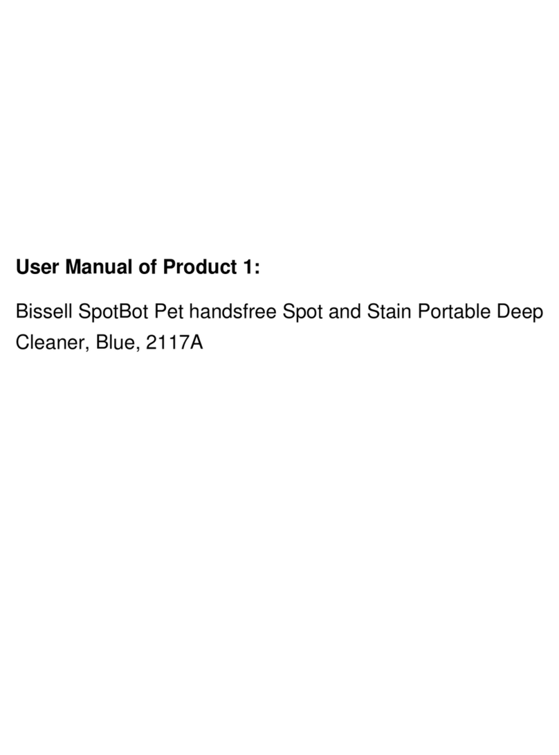 Bissell SPOTBOT 2114 Series User manual Bissell SPOTBOT 2114 Series User manual