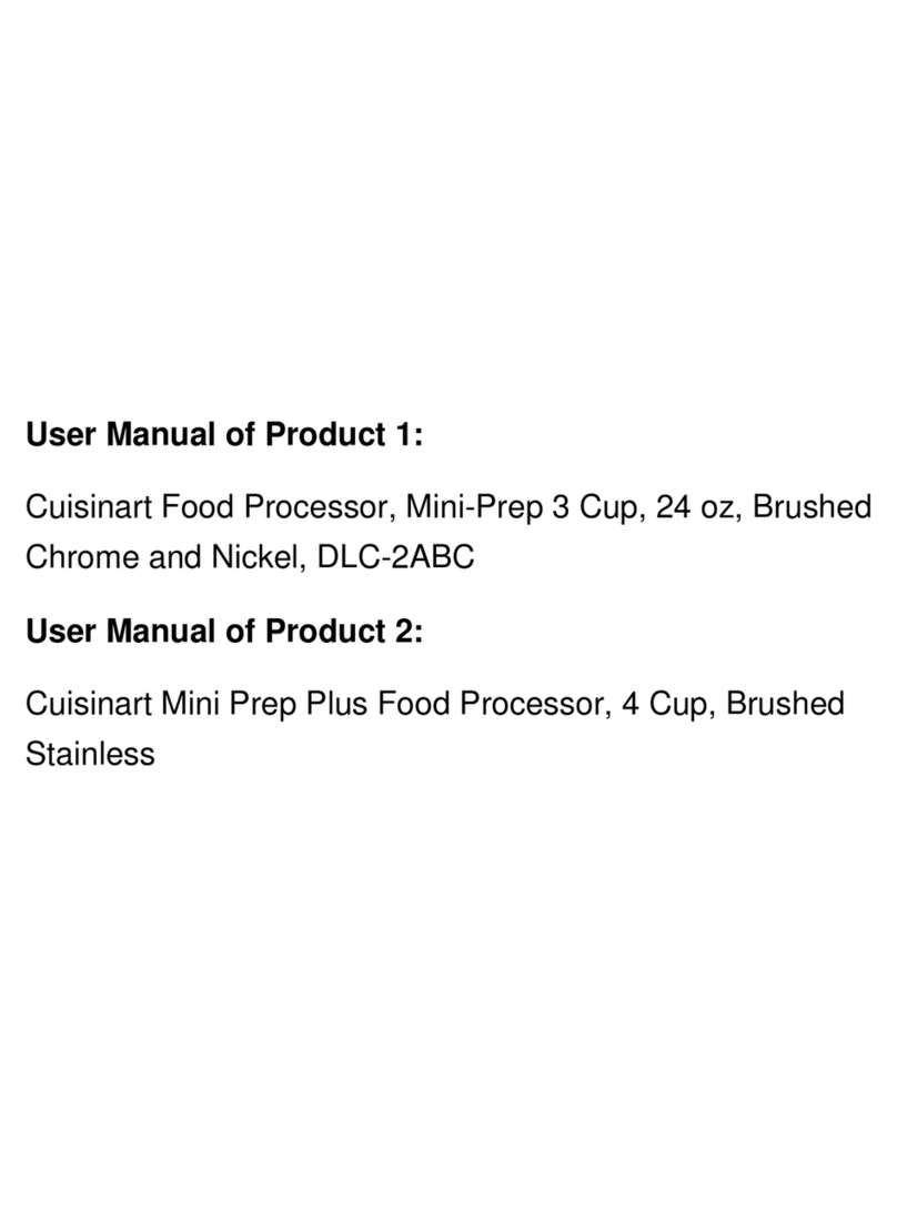 Cuisinart Mini-Prep Plus DLC-2ABC Operational manual
