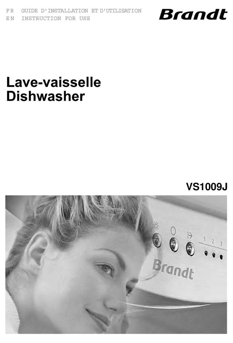 Brandt VS1009J User manual Brandt VS1009J User manual
