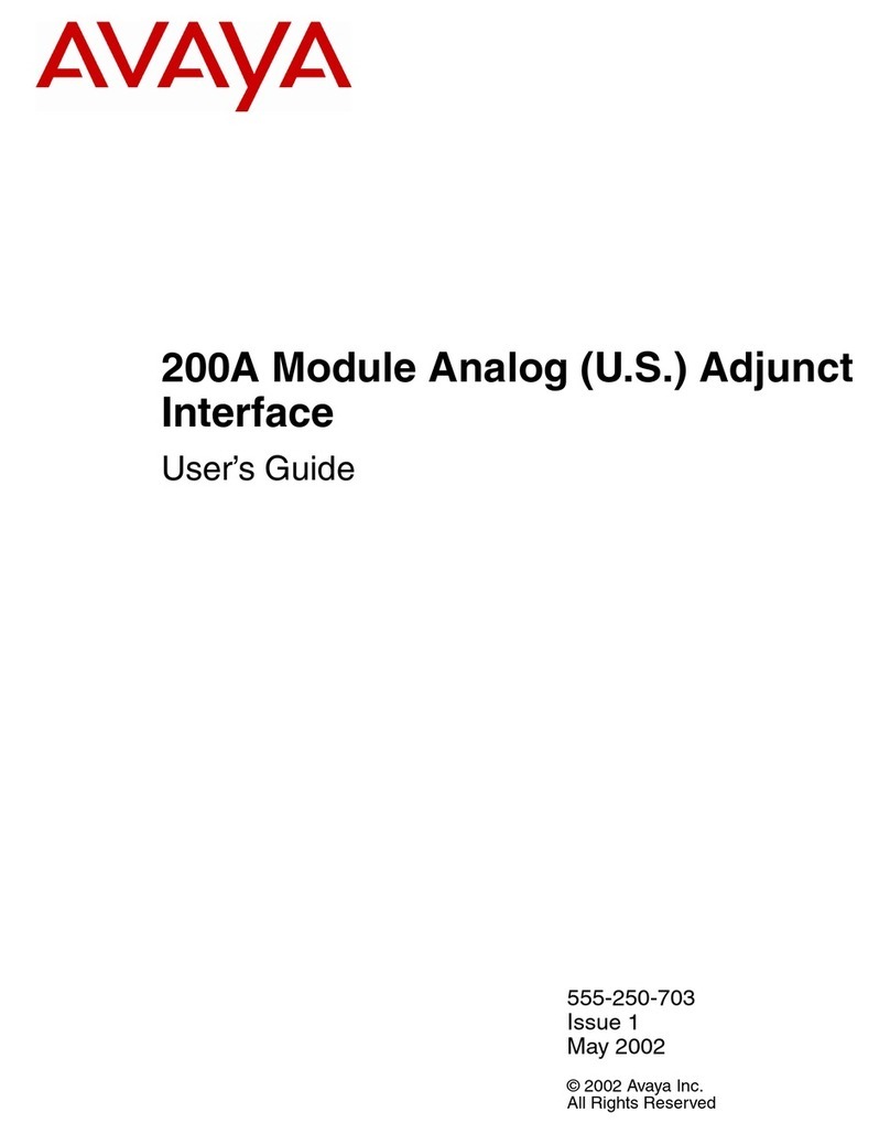 Avaya 200A user guide