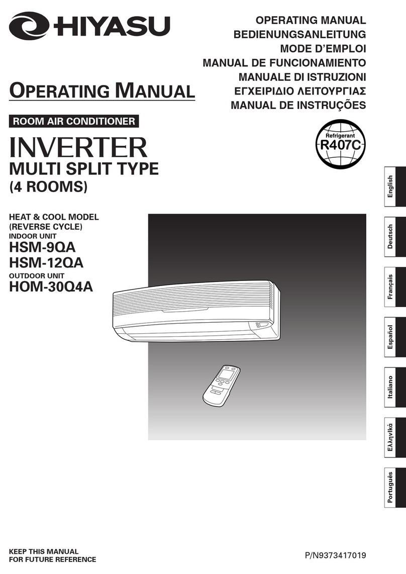 Hiyasu HSM-9QA User manual Hiyasu HSM-9QA User manual