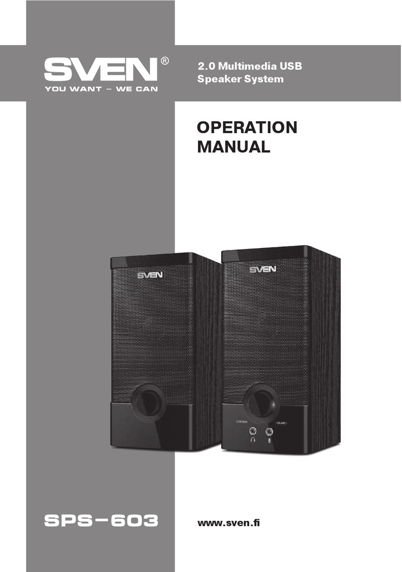 Sven SPS-603 User manual