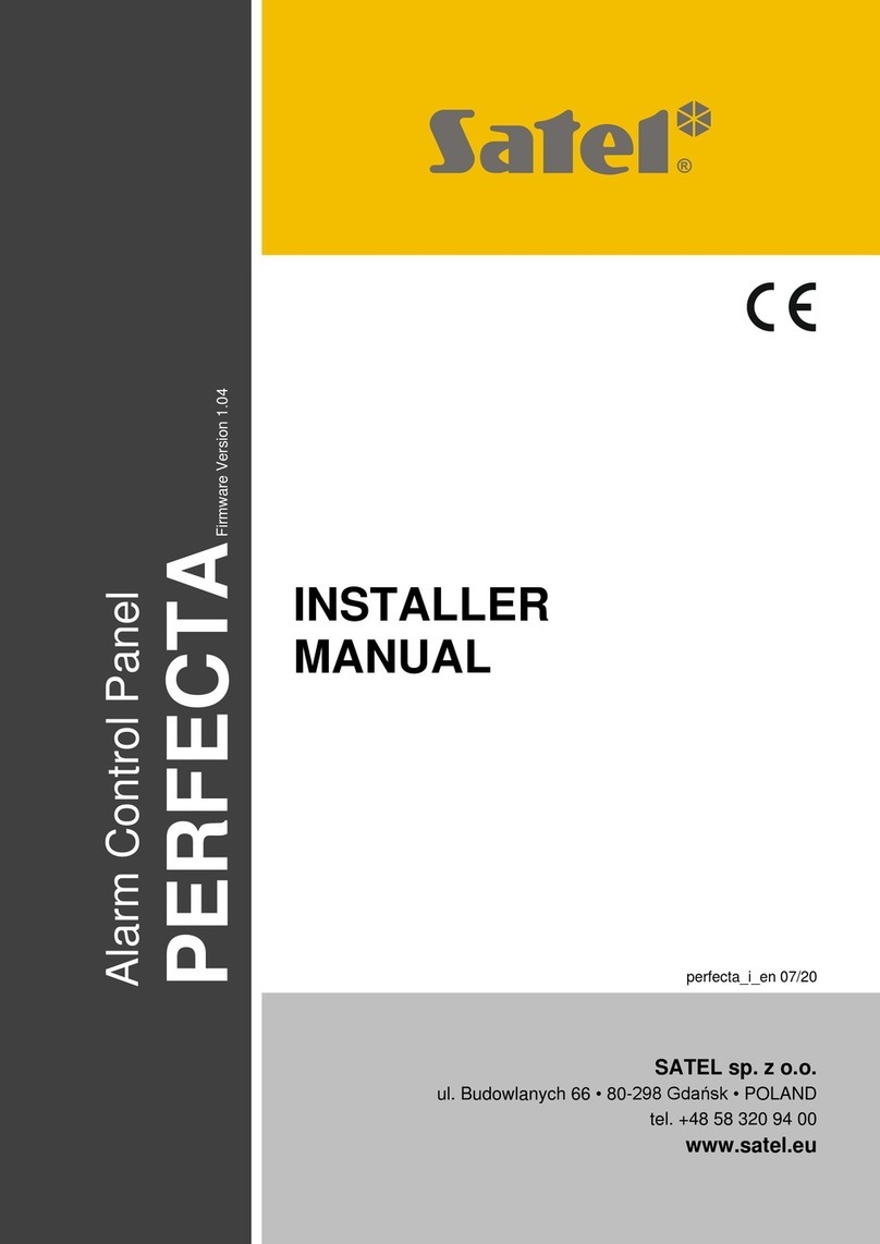 Satel PERFECTA-32-SET-A/IT User guide