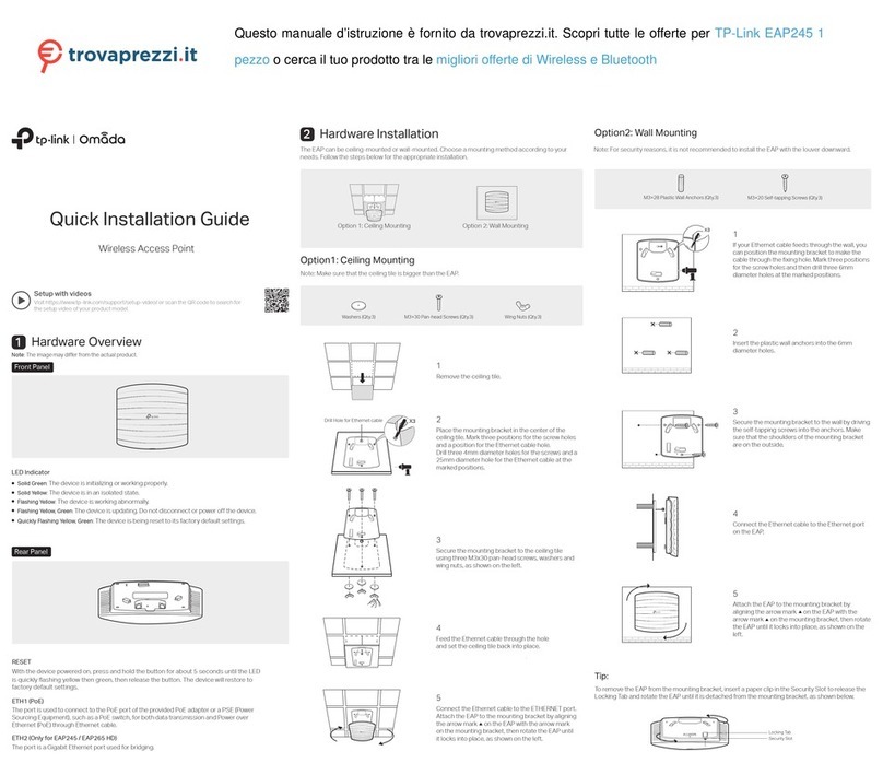 TP-Link EAP265 HD User manual