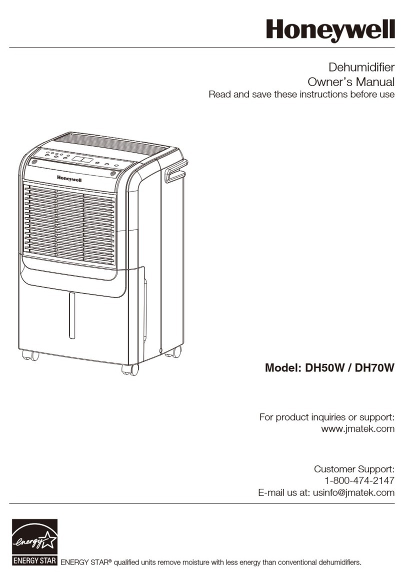 Honeywell DH50W User manual