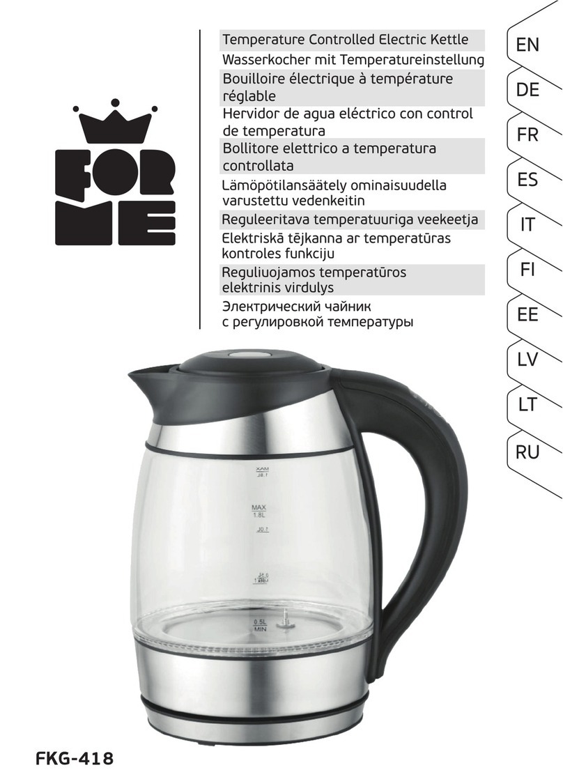 Forme FKG-418 manual