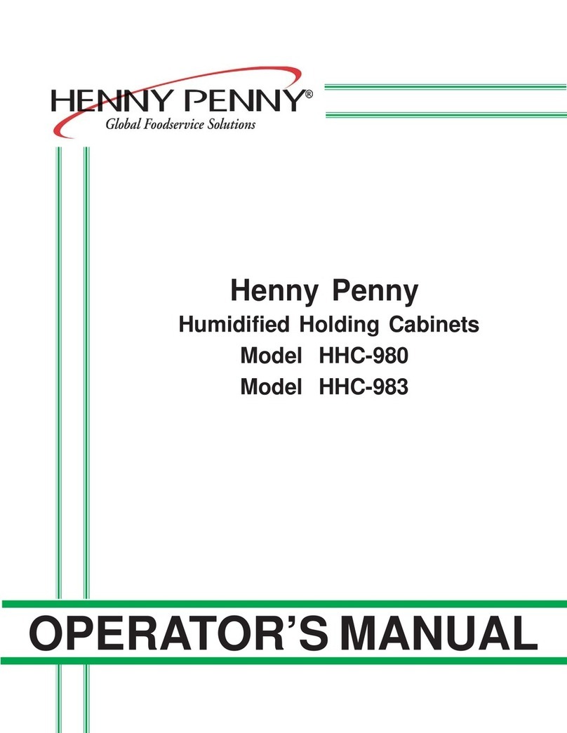 Henny Penny HHC-983 Operator's manual