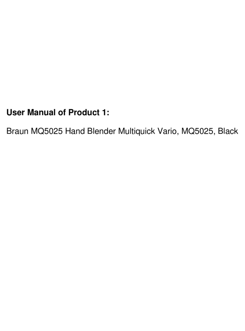 Braun MQ 5025 instructions