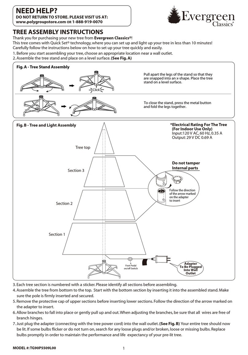 Evergreen Classics TG90P5509L00 User manual